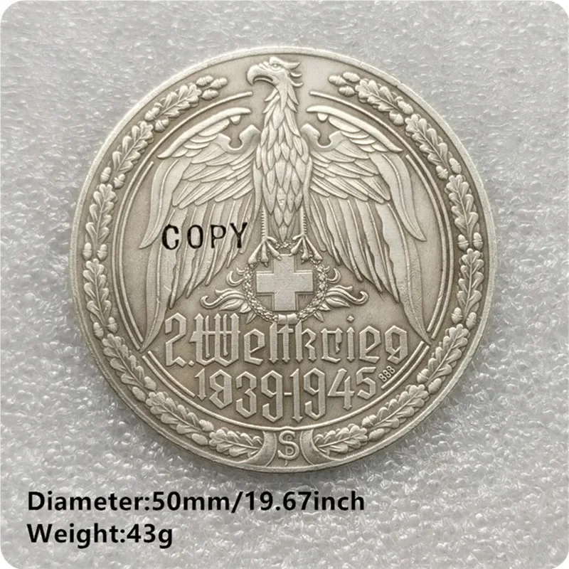 Коллекционные монеты Challenge 50 мм