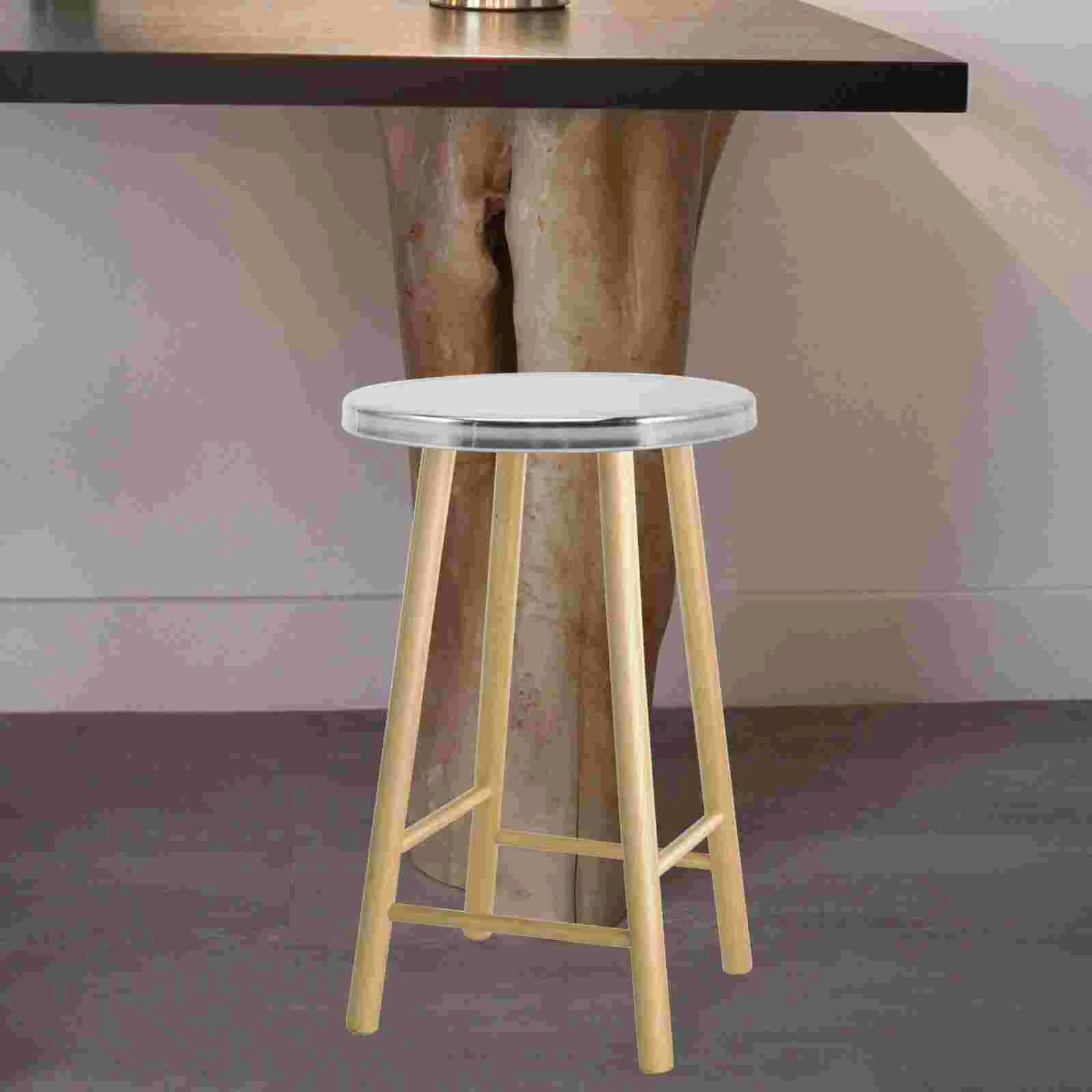 

Stool Stainless Steel Seat Bar Stool Seat Part Replacement Seating Part Revolving Chair Pad