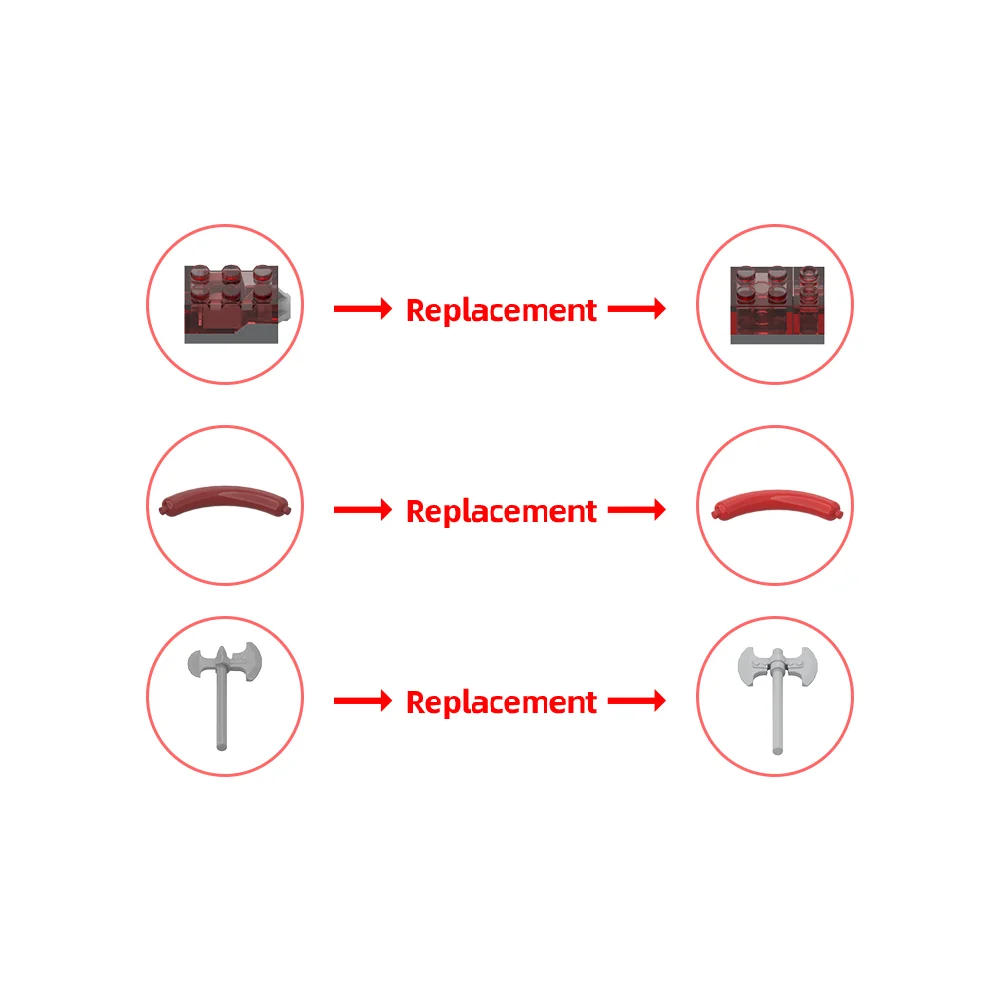 Игрушечные фигурки MOC конструктор Karlach Brickheadz Baldur Gate игровые модель кирпичи
