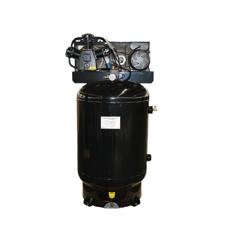 Вертикальный бак с приводом двигателя 3065 поршневой воздушный компрессор 4