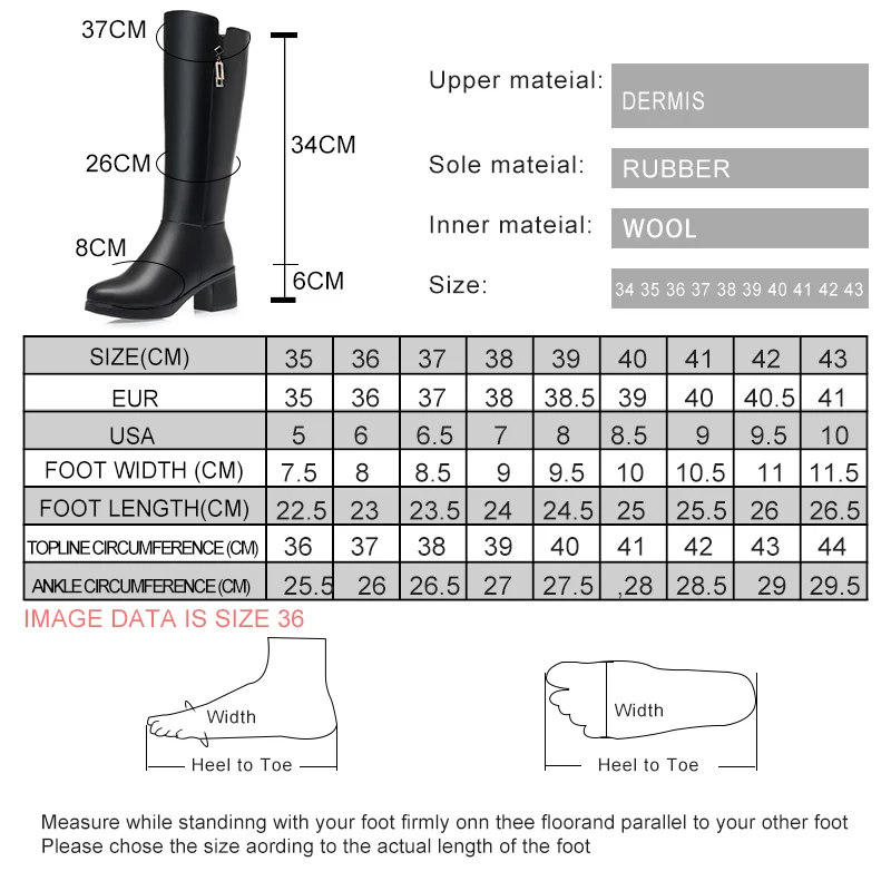 Рисунок 6 - Женские зимние сапоги AIYUQI из натуральной кожи