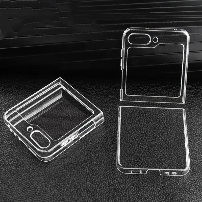 

Shock Proof Clear Ultra Thin PC Case for Samsung Galaxy Z Flip 5 4 5G Flip5 Flip4 Flip5 Flip3 Flip 3 Z5 Anti-Knock Phone Bag