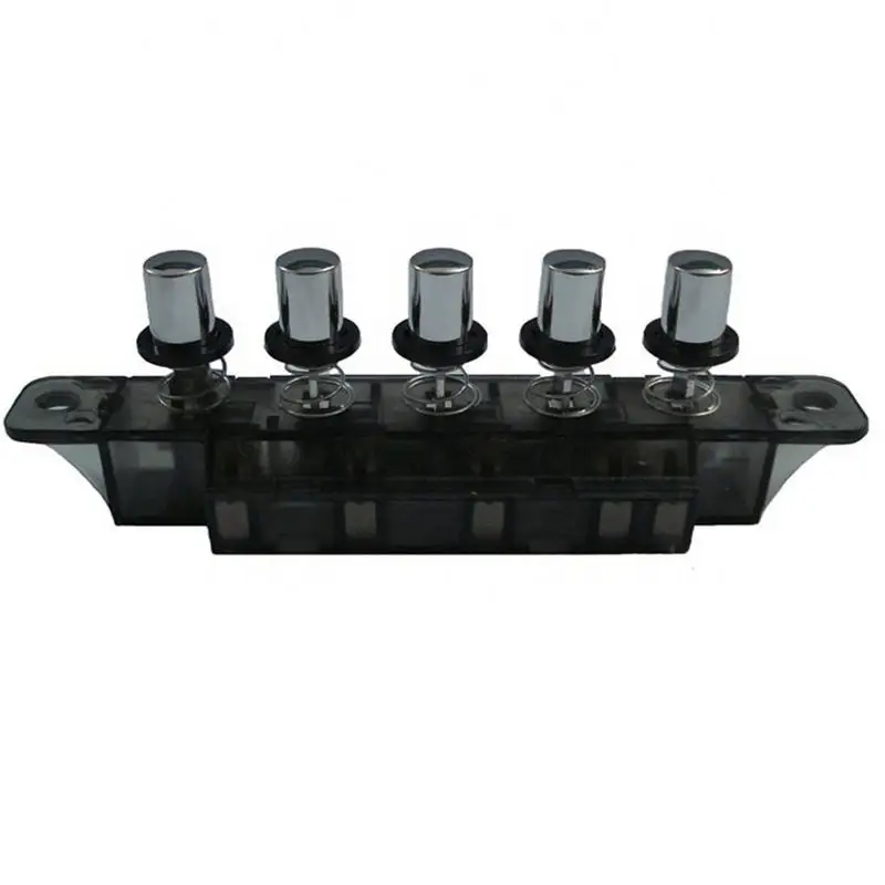 

Pushbutton Keyboard Switch Durable Kitchen Appliances Accessories For Range Hood Hair 5 Pushbutton Piano Type Key Board Switches