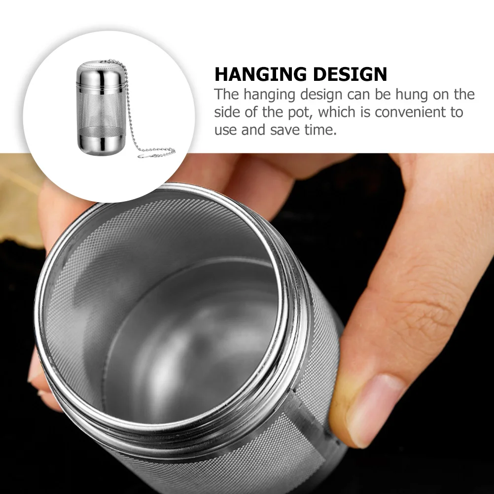 

Stainless Steel Seasoning Ball Chinese Medicine Strainer Cooking Spice Infuser Filter Basket Soup