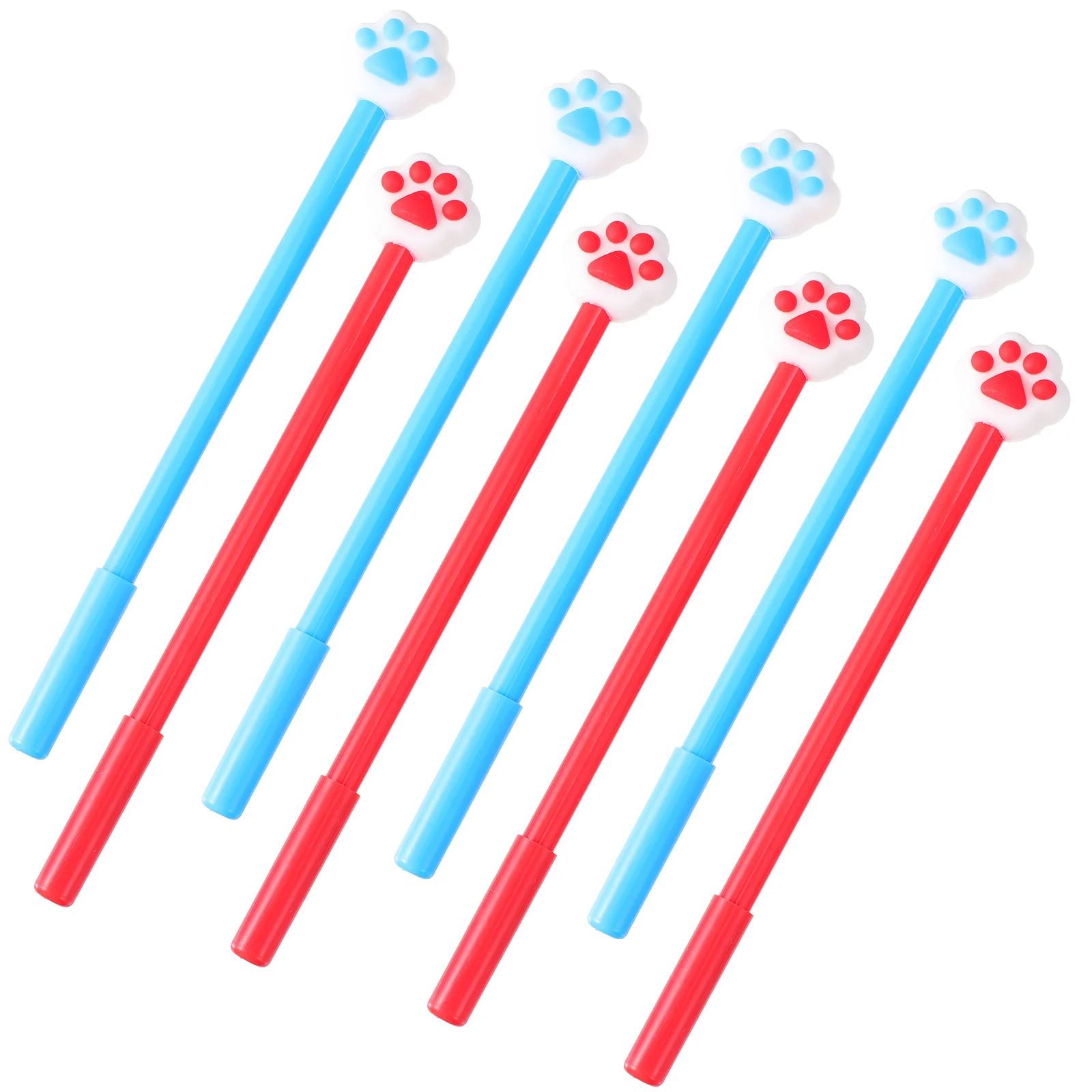 

Ручка с гладкой поверхностью в виде кошачьей лапы, 16 шт. (случайный цвет)