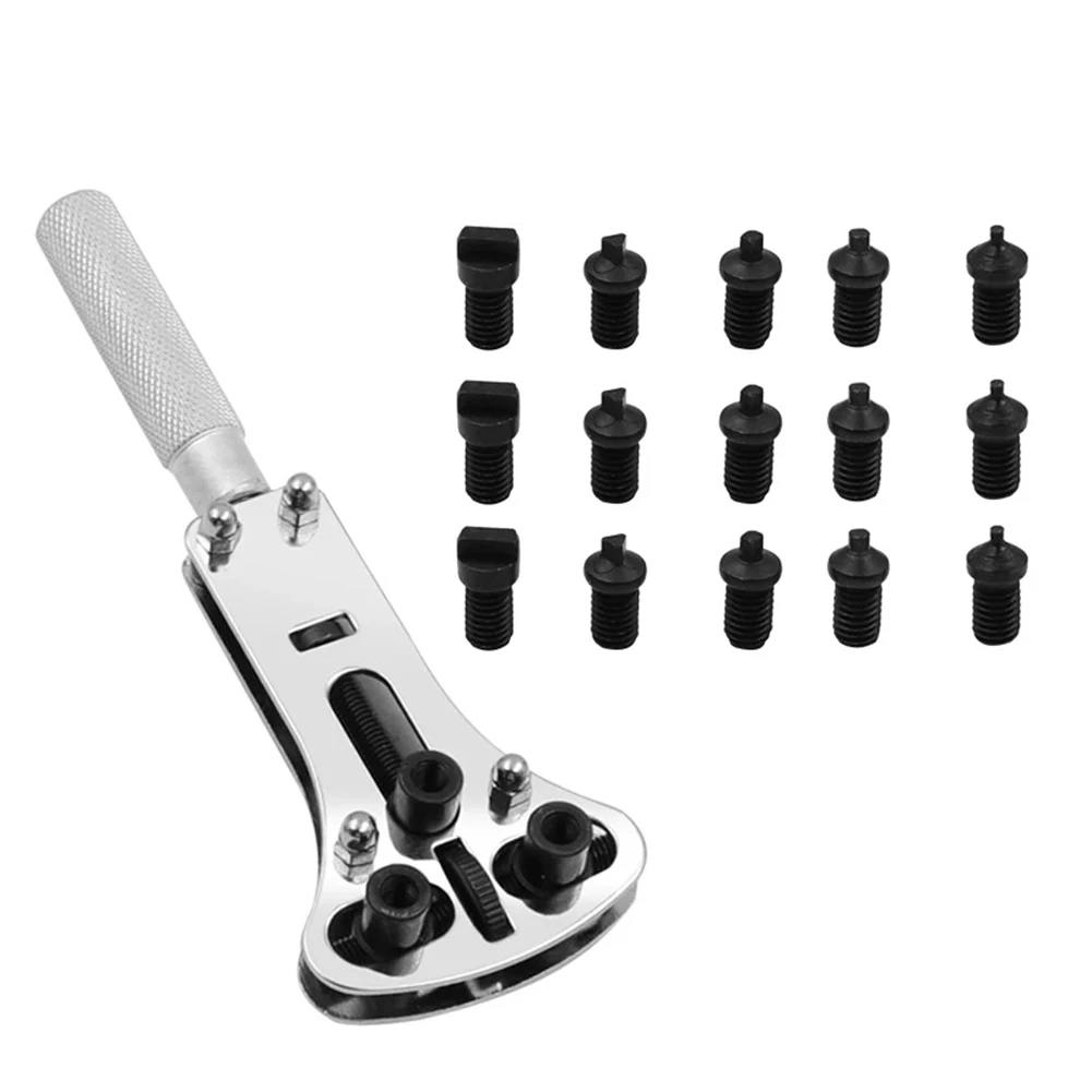

140*48mm Three Claw Watch Cover Opener Metal Adjustable Screw Back Wrench For Open Back Cover Watch Removal Repair Tool