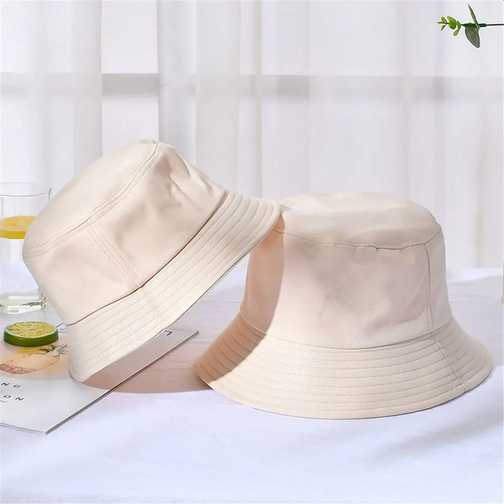 

Boys Girls Outdoor Sunscreen Anti-UV Portable Children Beach Cap Fisherman Cap Sun Hat Kids Bucket Hat