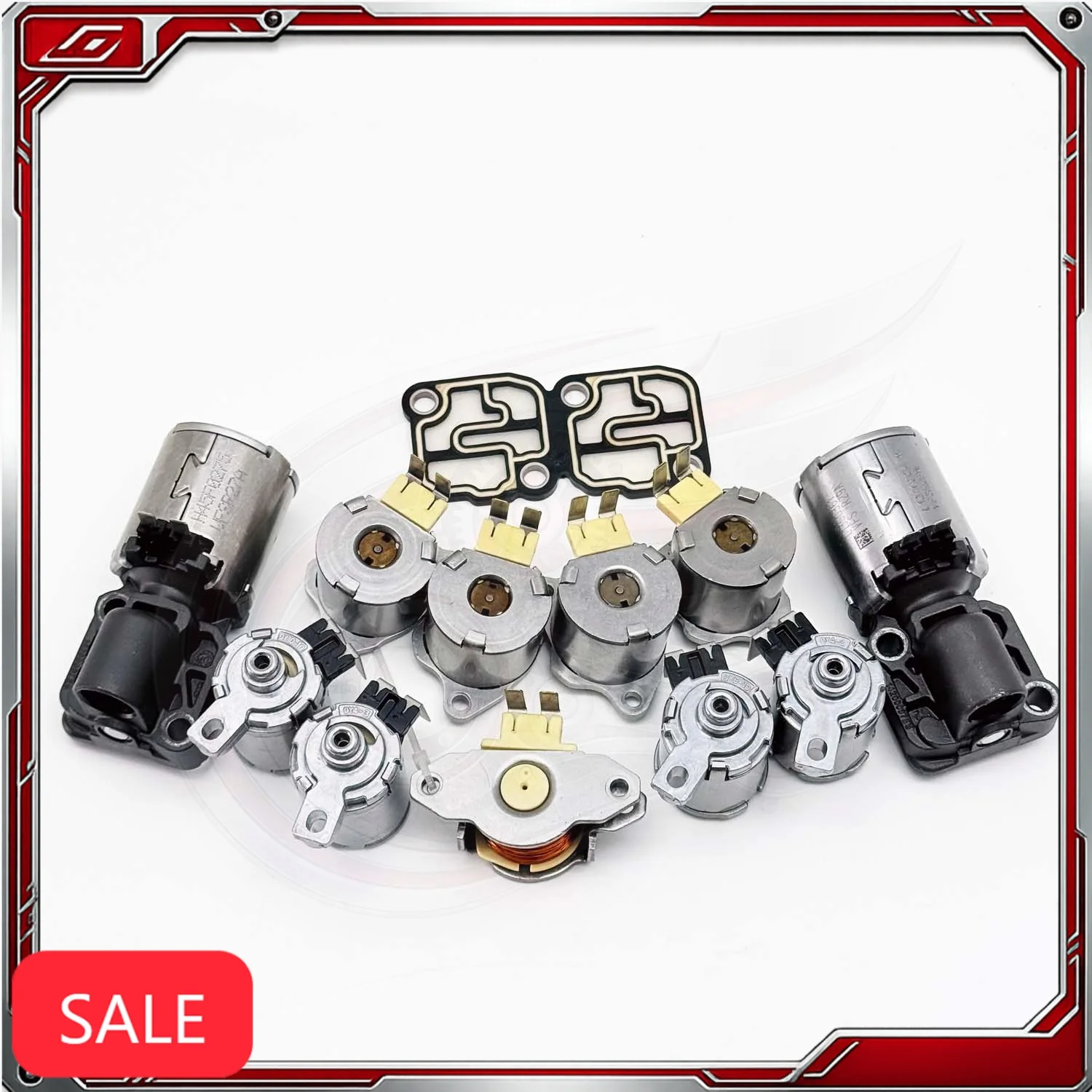 Фото Комплект из 11 соленоидов 02E для 6-ступенчатой коробки передач DQ250 DSG, клапаны 02E325025AJ 02E321371E для A3, Q3, Seat, Touran, Golf, Passat №2