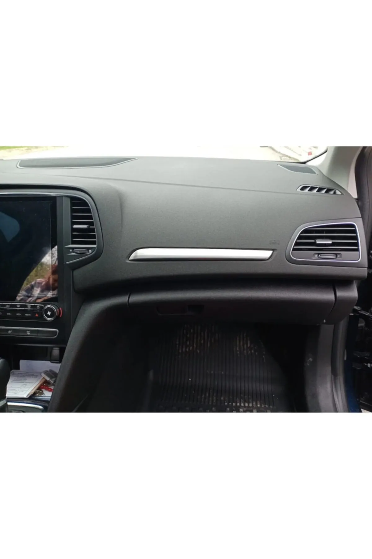 

Renault Megane 4 Hb 5D/Sd 2016 And Later Models Front Console Lid Cover Stainless Steel Wna1055