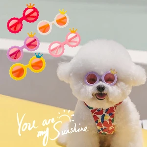 Ins Dogs Cats Pet Glasses Lovely Small Dog Glasses Pet Products For Little Dog Cat Eye-Wear Dog Sung in India
