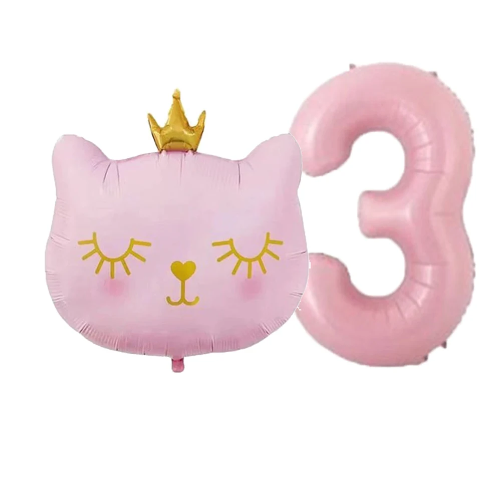 2 шт. воздушные шары в форме кота 40 дюймов | Шарики и аксессуары