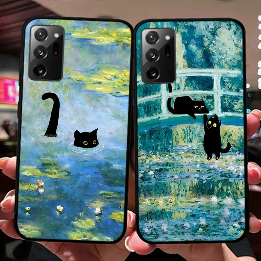 Monet Art Phone Case For Samsung Note 8 9 10 20 Pro Plus Lite M 11 30 21 31 51 A 22 42 02 03