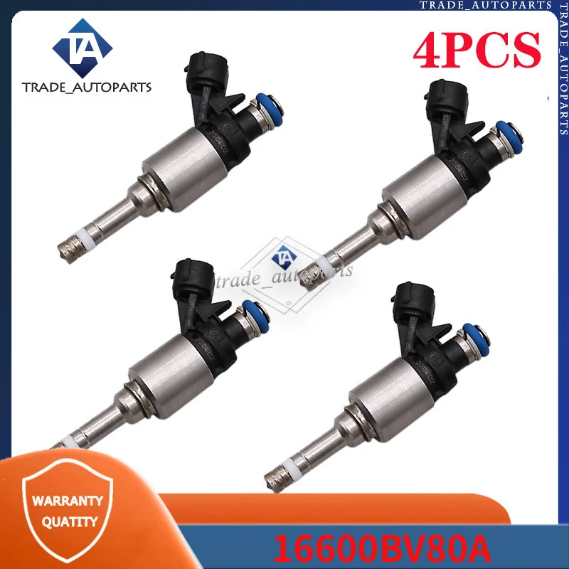 16600BV80A 16600-BV80A для 2014-2017 Nissan Juke 2017-2019 Sentra топливная форсунка 4 шт.