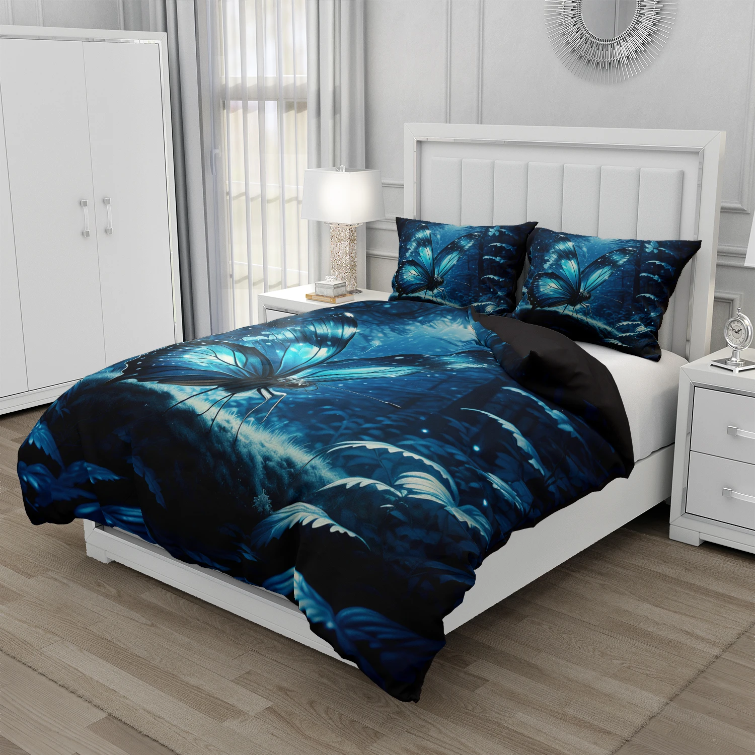 Роскошный комплект пододеяльников-бабочек из 2/3 шт. — ультрамягкое