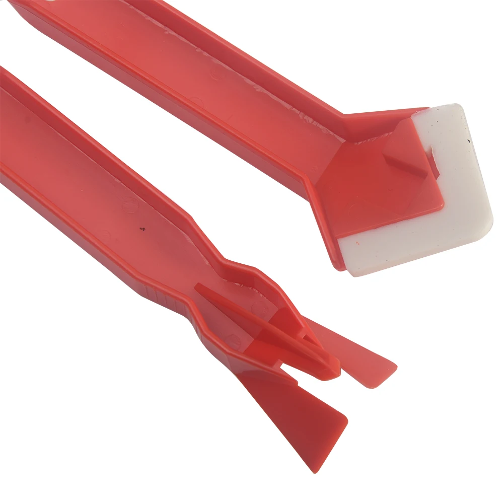 

2pcs/set Plastic Home Decor Tool Hand Tool Kit Spatula Glass Cement Scraper Sealant Scraper Spreader Grout Remover Caulk Tool