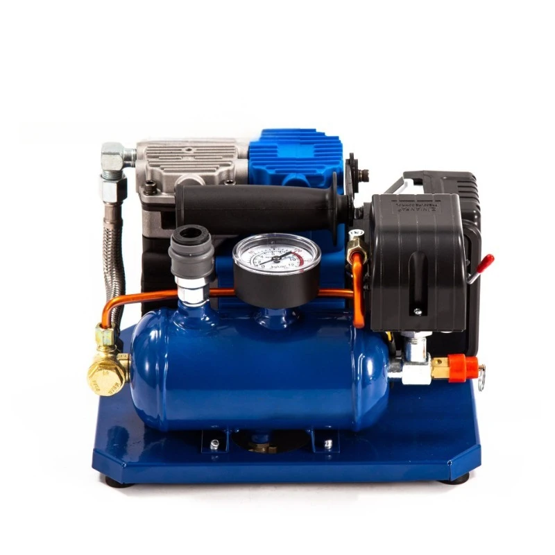 

Бесщеточный воздушный компрессор с литиевой батареей, портативный бесшумный безмасляный воздушный компрессор высокого давления 1,5 л для накачивания автомобильных шин