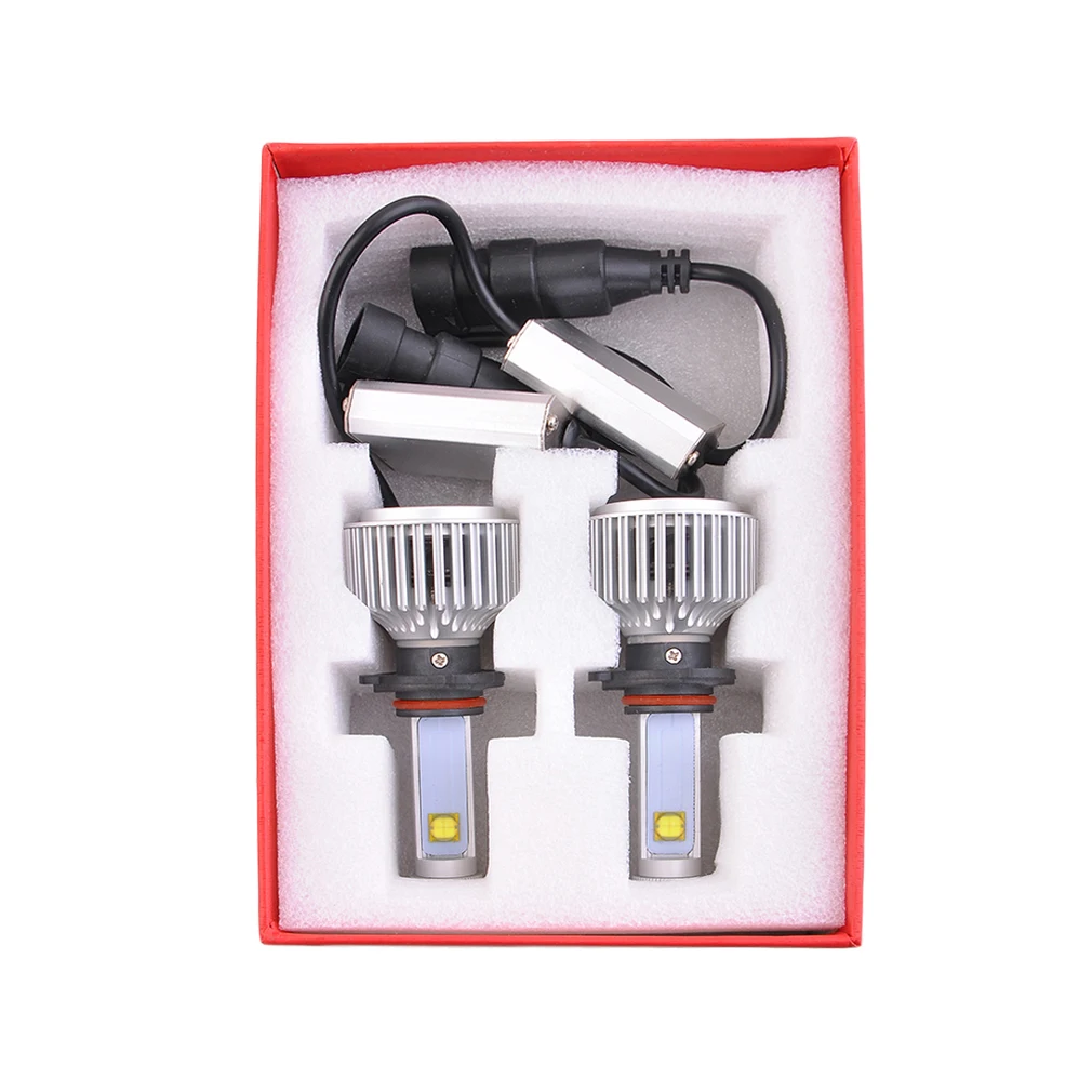 

Супер яркие 9006/9005/H7/H8/H4/H13/9004/9007 6000K 80 Вт/120 Вт Светодиодные Автомобильные фары высокой яркости