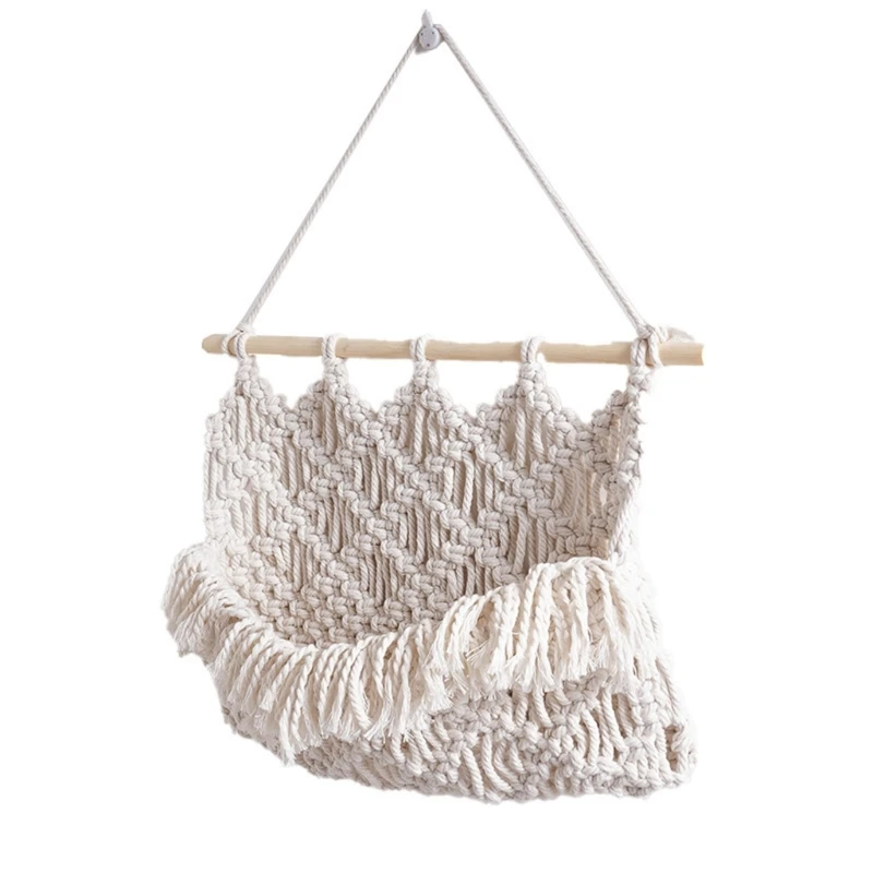 

Room Handwoven Wedding Decoration WovensCotton Rope Tapestry Wall Hanging Craft