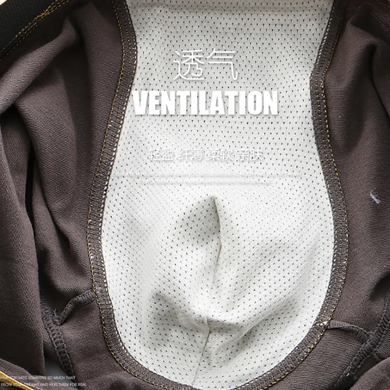 4pcs Men Underwear Boxers Cotton Man Panties Breathable Solid Boxershorts Male Mid Waist Underpants Trend Man Shorts Homme