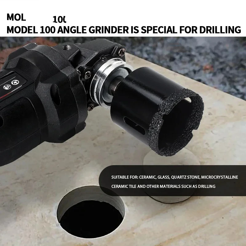 Пила для фарфоровой чашки 6-65 мм Алмазный паяный сердечник сухое сверло плитки