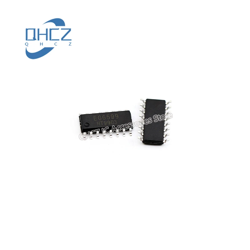 

5pcs EG6599 L6599 SOP16 High Voltage LLC Resonant Controller Pin Compatible New and Original In Stock