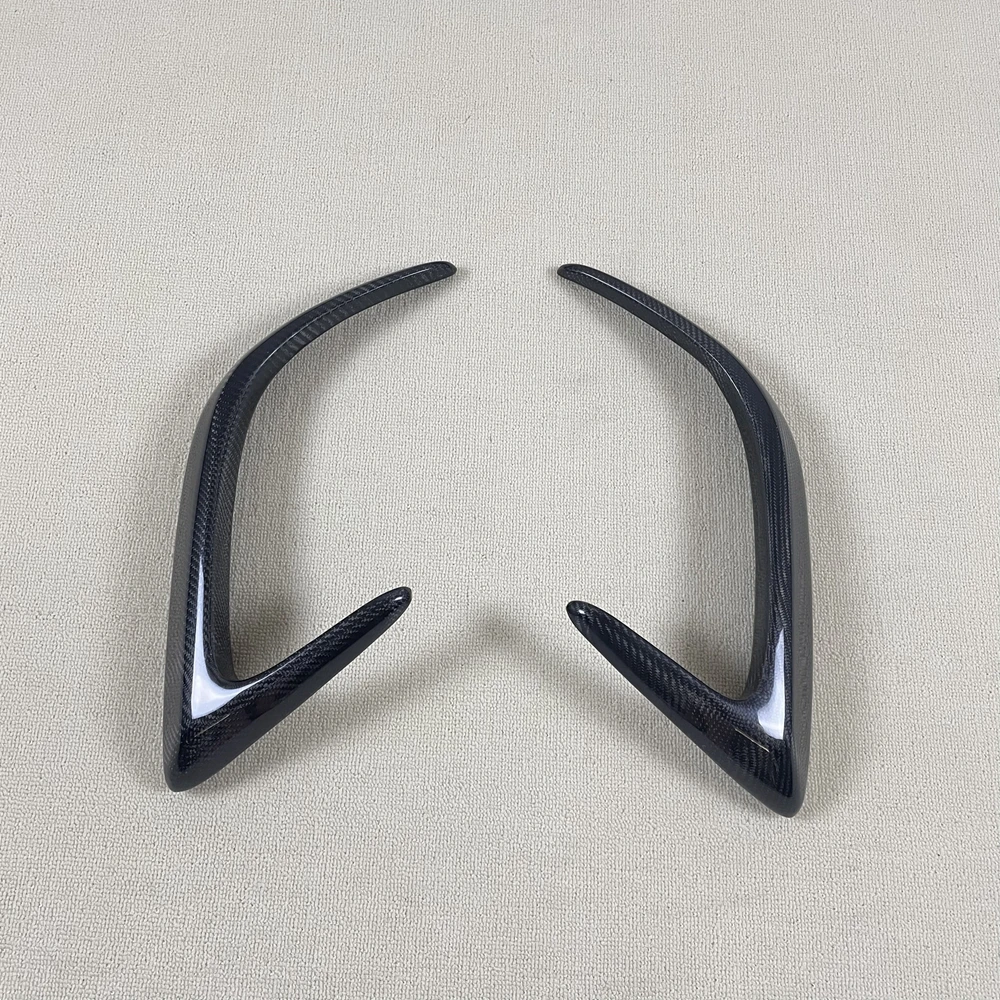 Задний боковой спойлер диффузора из углеродного волокна для Mercedes Benz C-Class W205