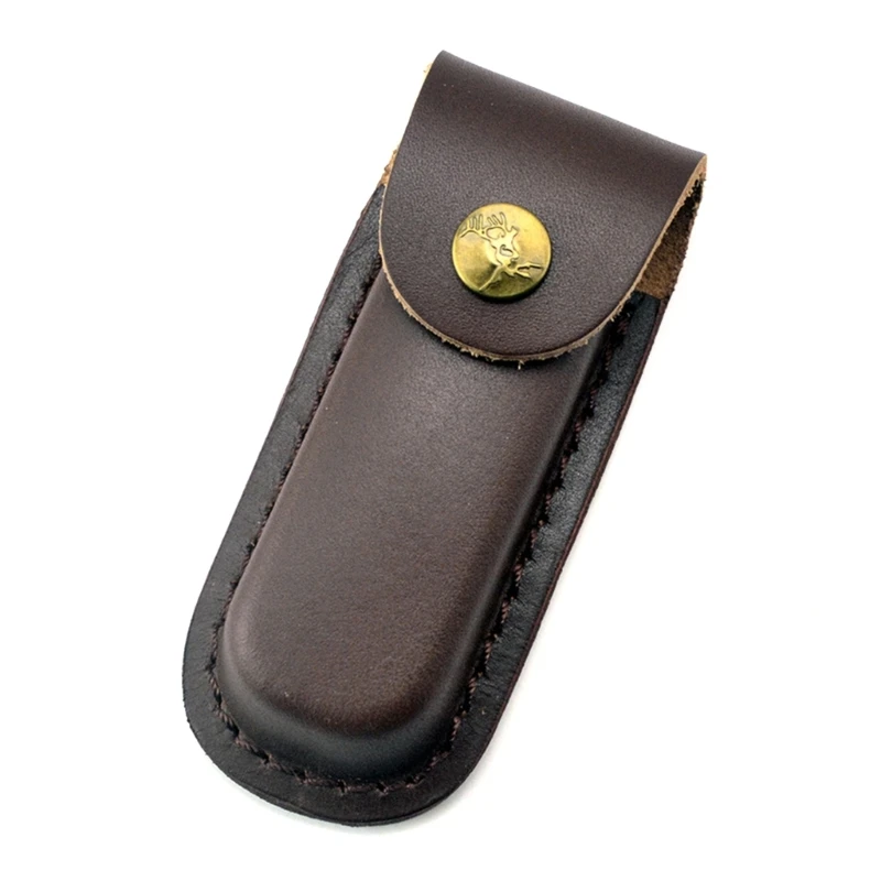 

Vintage Leathers Sheath Knife Case Pocket Folding Knife Sheath Carriers Holsters Handmade Knife Pouches Gift for Men Dropship