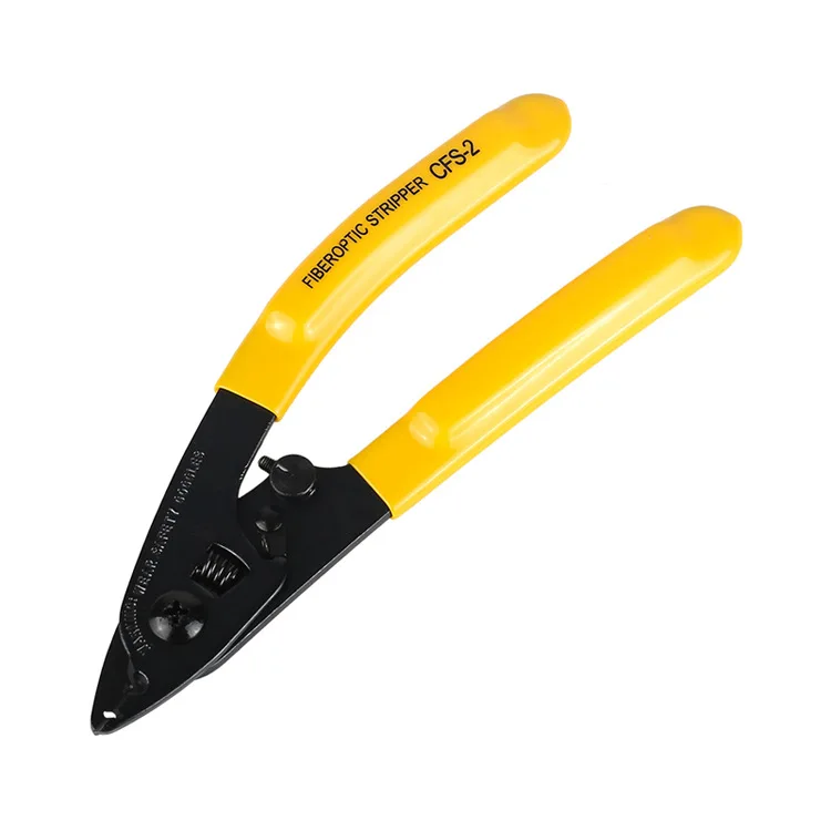 2 in1 Double port CFS-2 Miller clamp cable with fiber stripping pliers Leather pliers group 2 sets
