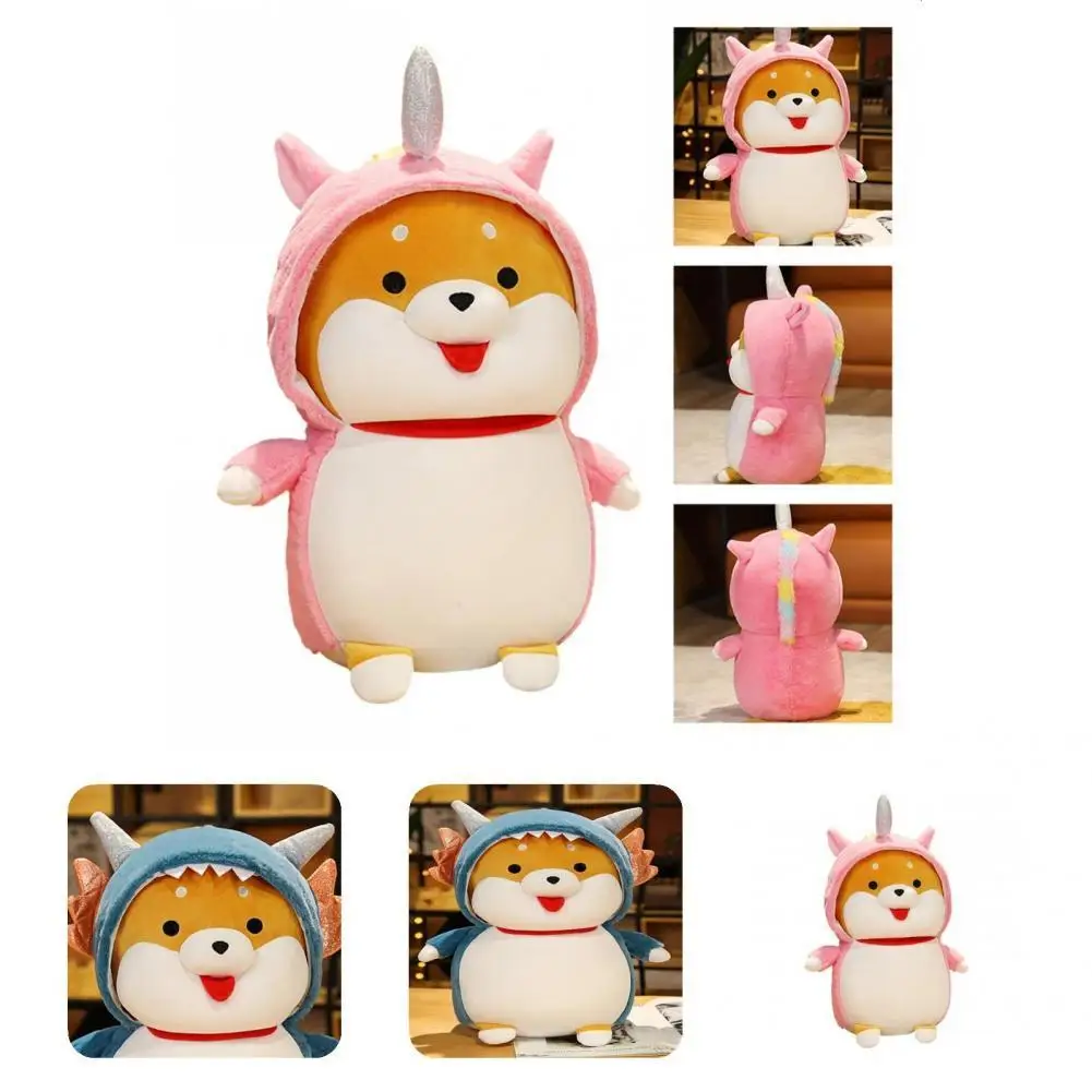 

Dog Stuffed Toy Kneadable Unisex Comfortable Good Skin-touch Plush Toy