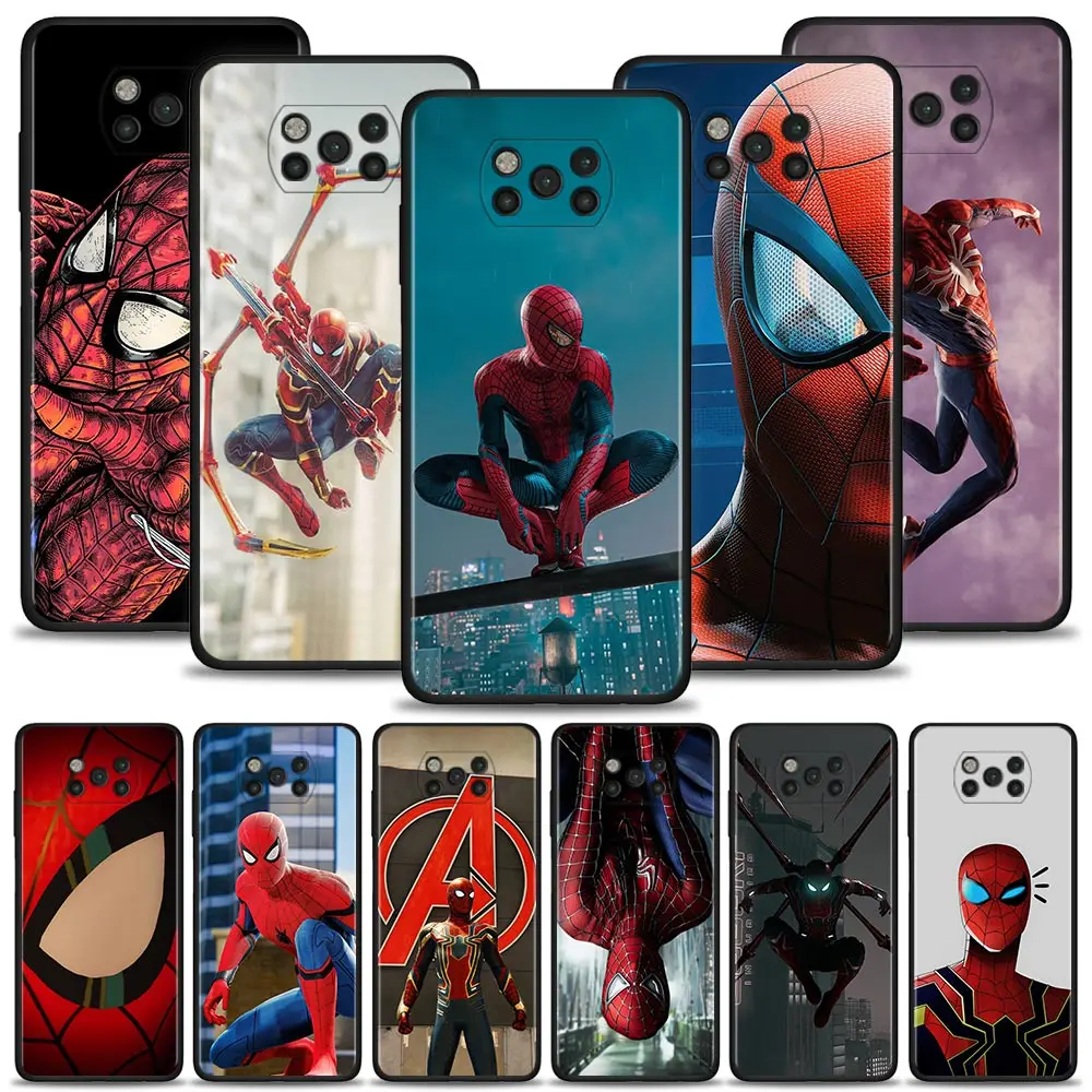 

Marvel Spiderman 3 Tom Holland Case For Xiaomi Poco X3 NFC X3 M3 M4 Pro 4G 5G F3 GT for Mi 12 11T 10T 10 Pro 11 Note 10 Lite 5G