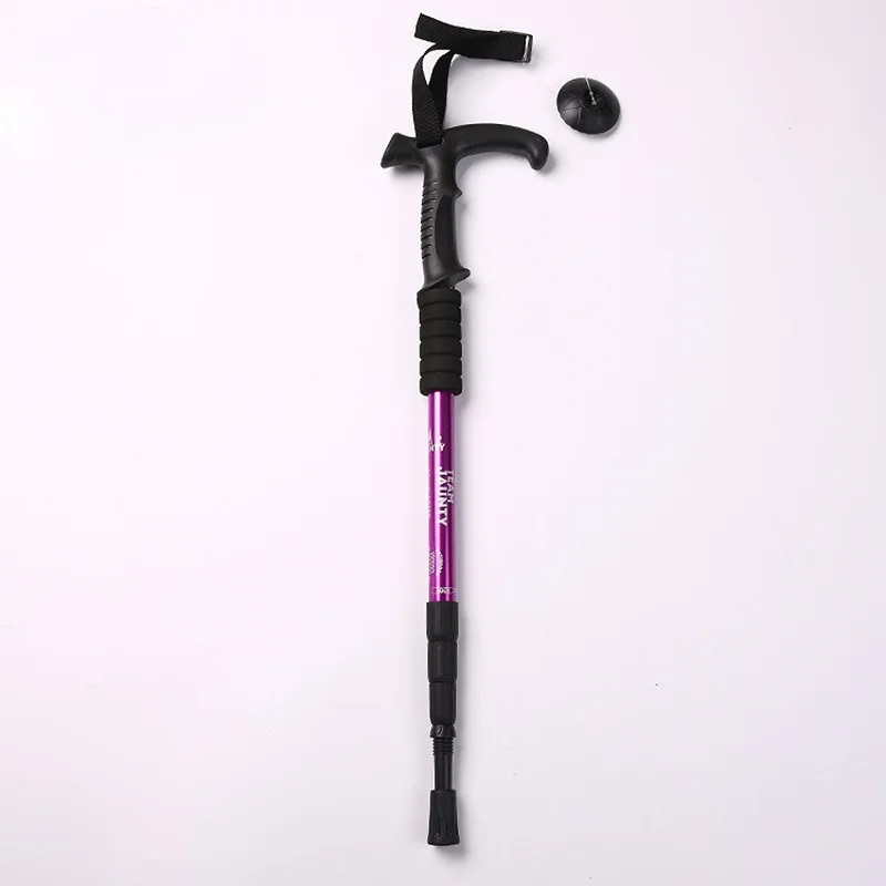 

Walking Sticks Telescopic Baton Folding Walking Cane Aluminum Alloy Crutches Trekking Cane Hiking Trekking Poles North Pole