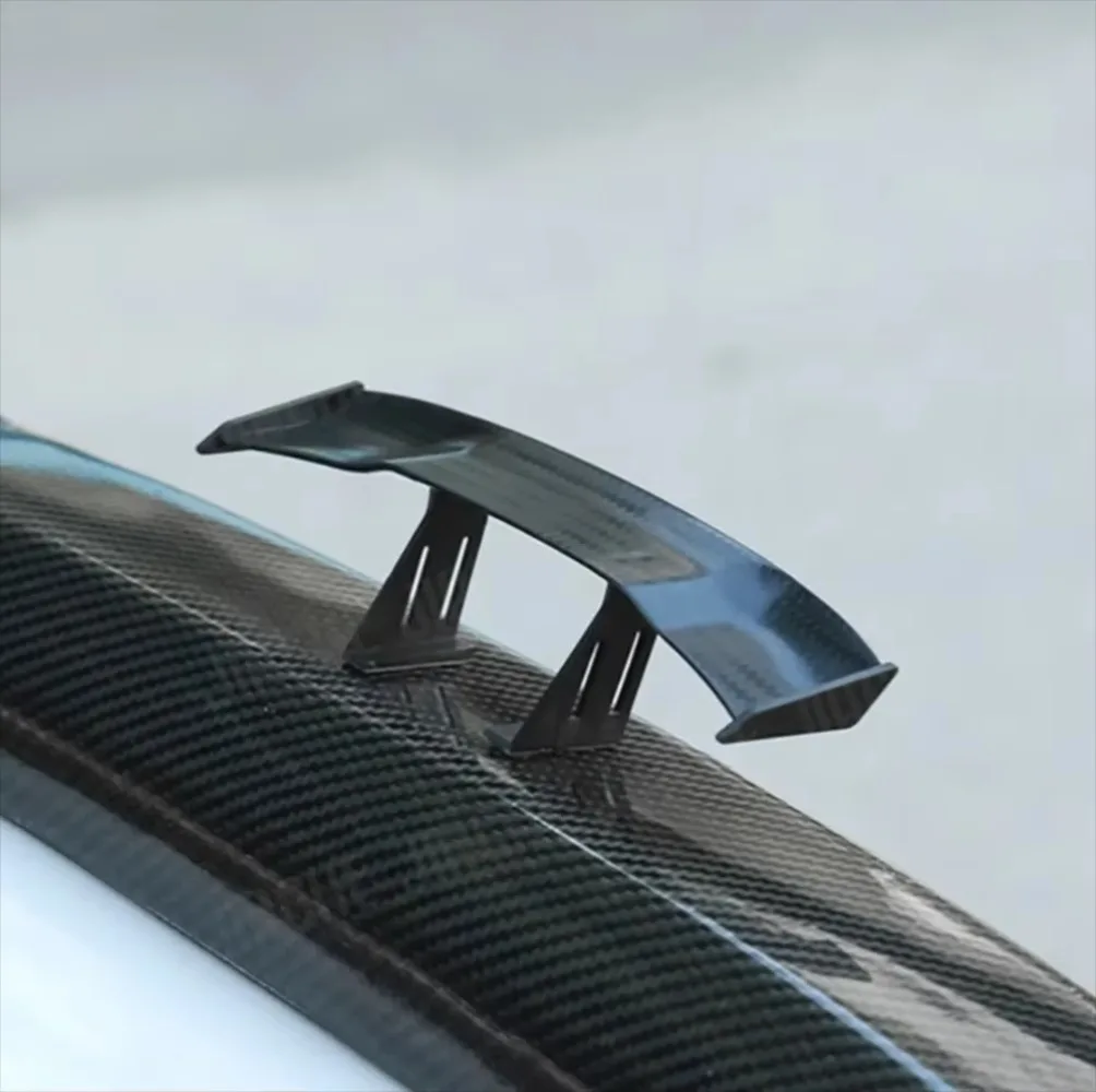 Задний мини-спойлер автомобиля крыло мотоцикла маленькая модель Canard Tail Winglet ABS