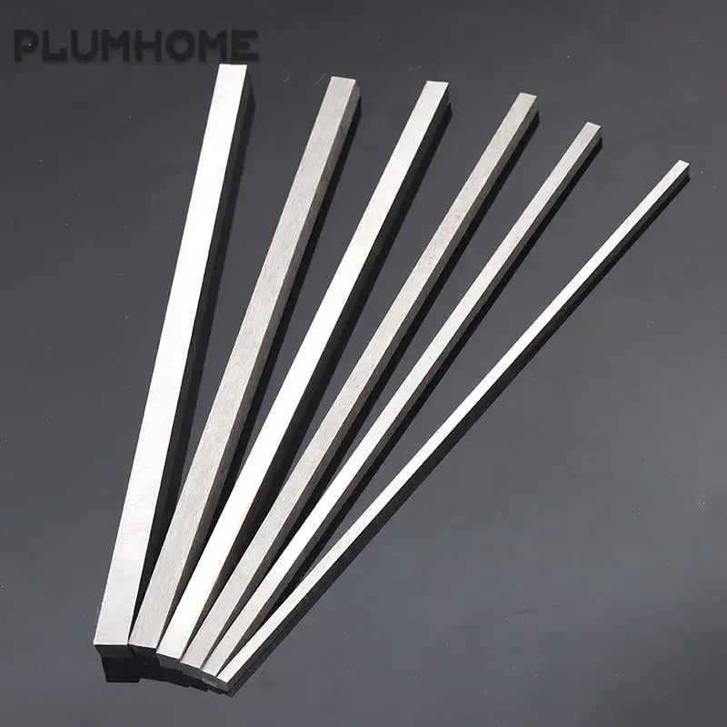 

Hot HRC60 200mm Length HSS Square Milling Engraving Bit Lathe Tools 3/4/5/6/7/8mm High Speed Steel Tool Bit For Lathe