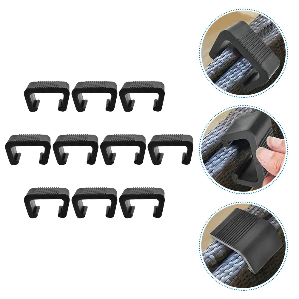 

10Pcs Outdoor Furniture Clips Patio Sofa Clips Rattan Furniture Clamps Wicker Chair Fasteners