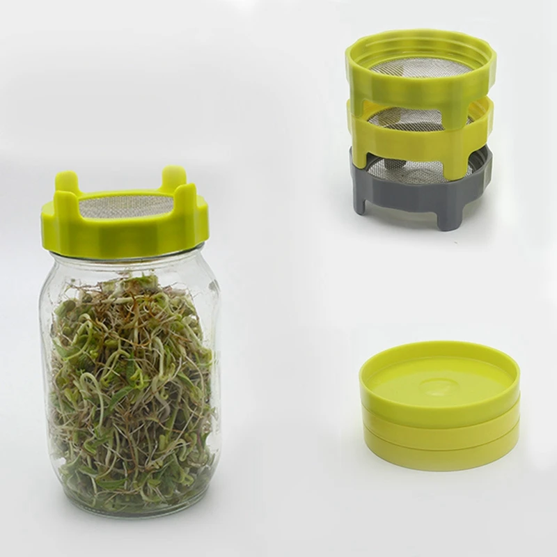 Сетчатая Крышка для рассеивания пластиковая крышка прорастания семян