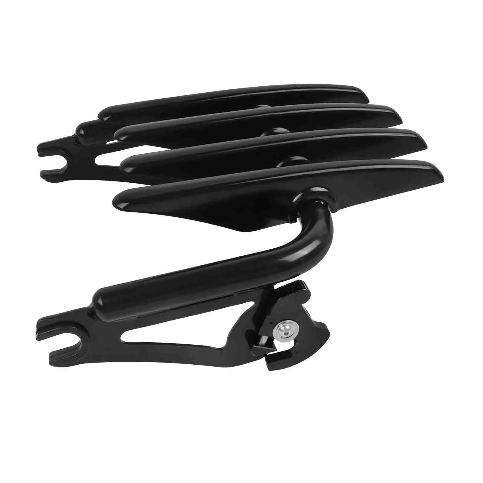 Для Harley Touring Road King Glide Street FLHX FLHR FLTR 2009-2022 2023 съемный черный задний багажник Stealth