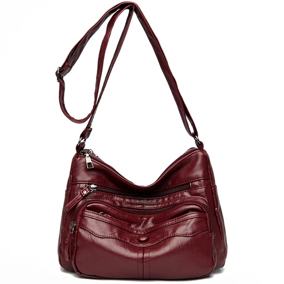 

2023 модные новые женские сумки через плечо, высококачественные сумки из мягкой искусственной кожи для женщин, модные простые женские сумки-мессенджеры, сумка