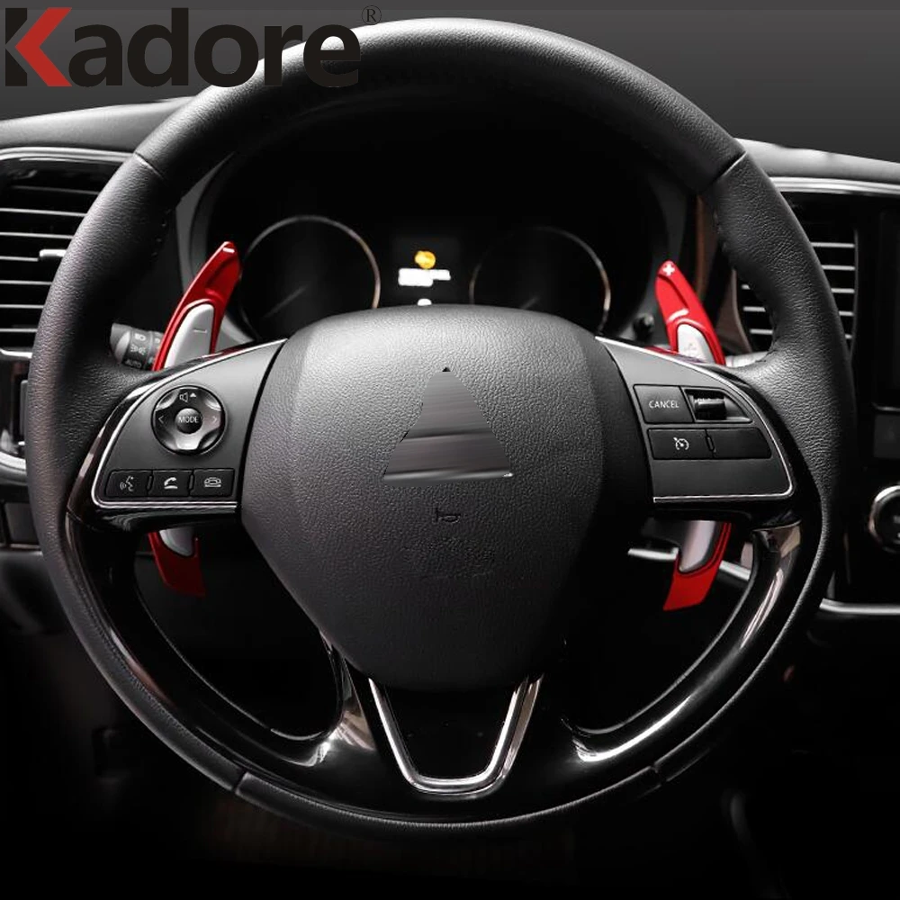 Весло переключения передач колеса удлиненное для Mitsubishi Outlander/Lancer/Pajero алюминиевый