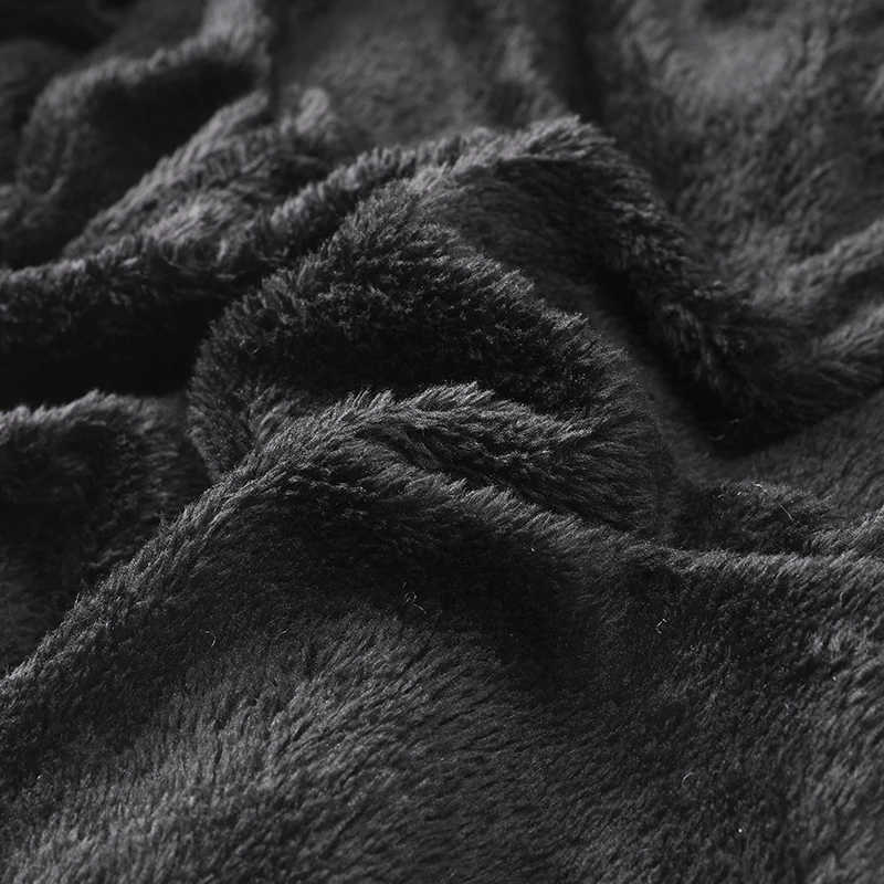 Varsanol Winter Mens Jacket Parkas Hooded Fur Collar Men Clothes Thick Warm Fleece Lined Jacket Outdoor Mid-Long Jacket Coat Man