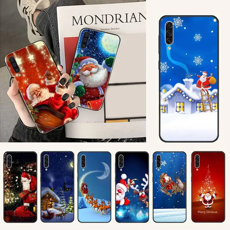 

Santa Claus Merry christmas Phone Case For Samsung galaxy A S note 22 52 21 20 53 51 71 12 13 10 32 50 fe s ultra plus