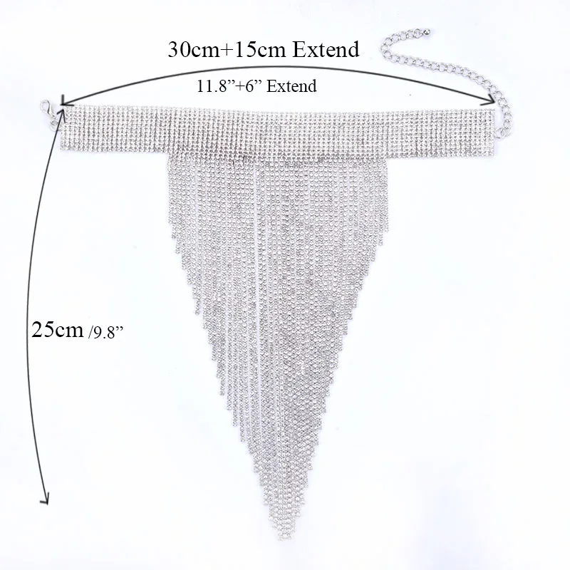 Ожерелье-чокер женское длинное в этническом стиле |