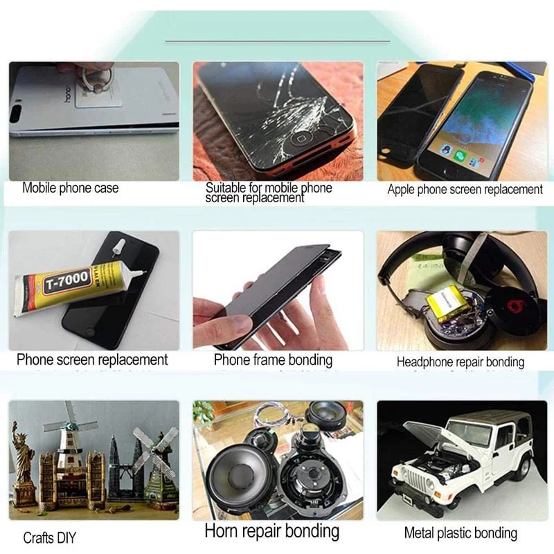 Клей для фиксации экранов и компонентов сотового телефона B7000 3 мл Оригинал