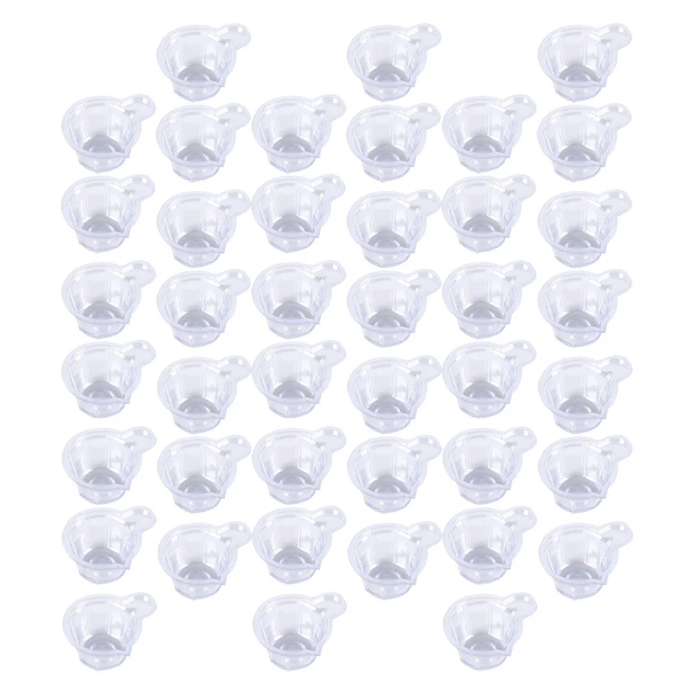 

300 Pcs Plastic Cup Pigment Cups Disposable Coloring Mixing Measuring Resin Nonstick Containers Liquid