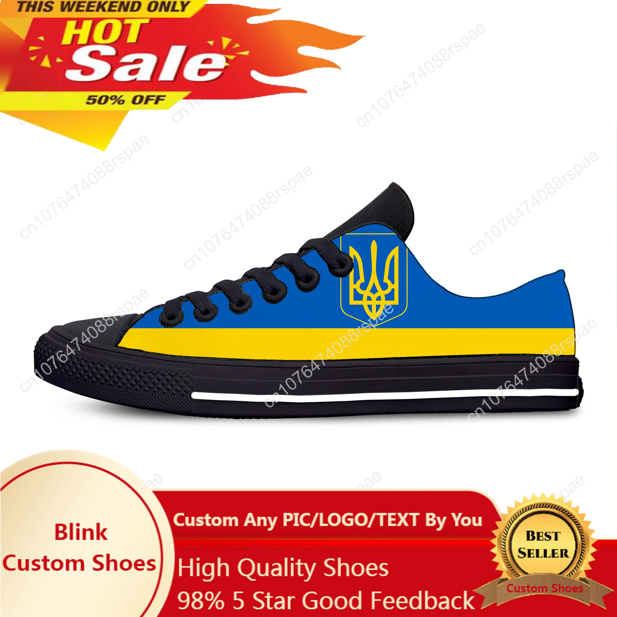 

Ukraine Flag Low Top Sneakers Need Peace Mens Womens Teenager Casual Shoes Canvas Running Shoes Breathable Lightweight shoe