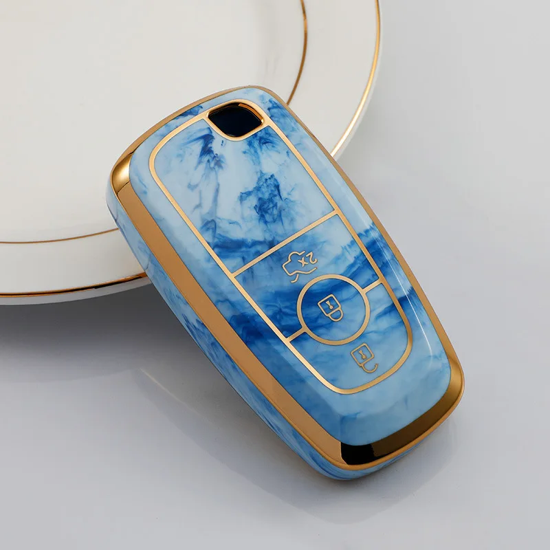 

TPU Car Key Cover Cover Fob For Ford Fusion Mondeo Mustang Explorer F150 F250 F350 Edge EcoSport For Lincoln Mondeo MKC MKZ MKX