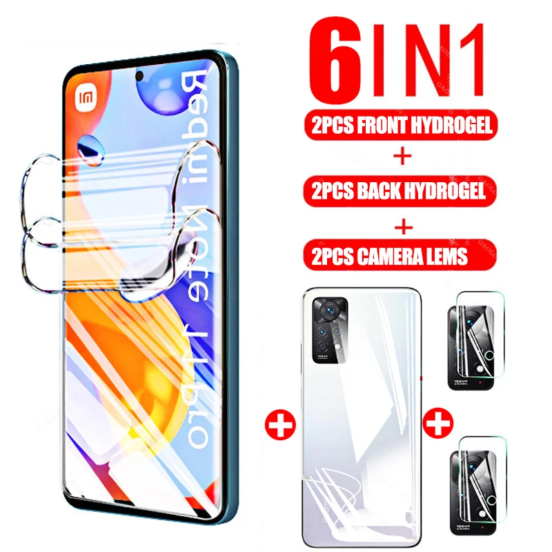 

2 шт., Гидрогелевая Защитная пленка для Xiaomi Redmi Note 11 Pro 10 Pro 10 Pro