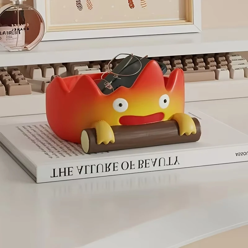 

Поднос из смолы с рисунком огненного человека