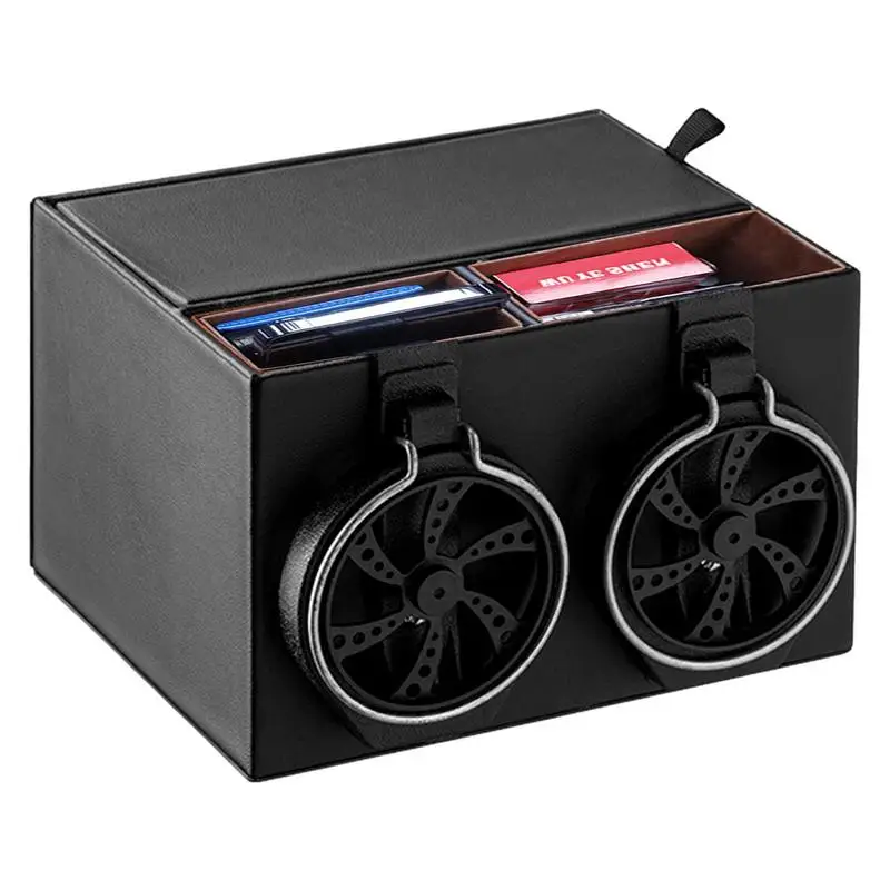 

Car Storage Organizer Box Universal Cup Box Tissue Box Tidying Detachable Auto Phone Pocket Bucket Bag Car Accessories