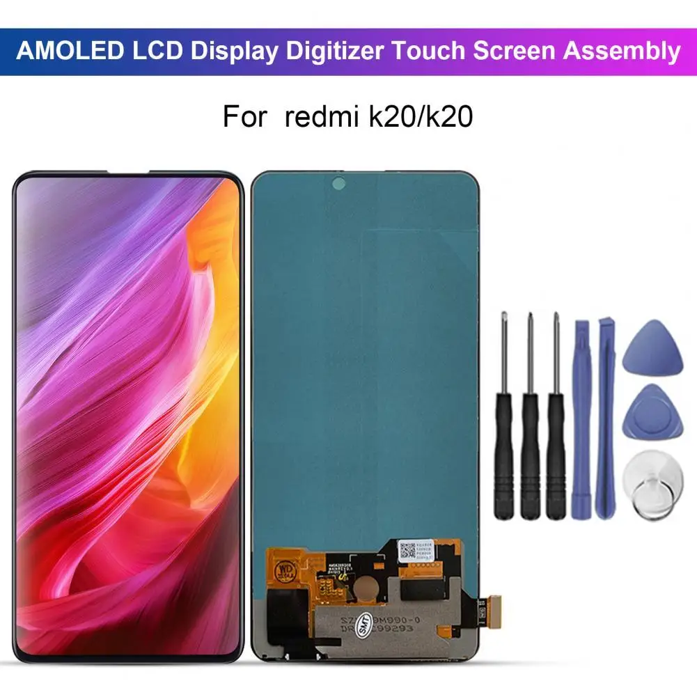 

AMOLED LCD Touch Screen Replacement Touch Display Digitizer Assembly for Xiaomi Mi 9T/9T Pro/for Redmi K20/K20 Pro