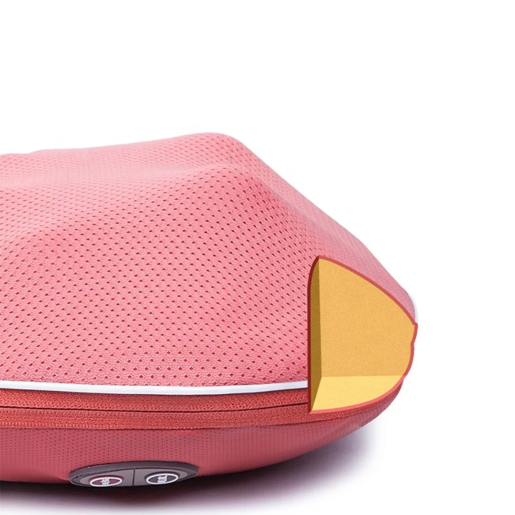 

Portable smart cervical neck shoulder electric full body shiatsu massage pillow for relaxing car seat massage heat cushion